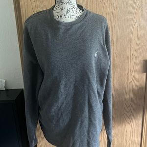 Womens thermal long sleeve polo shirt